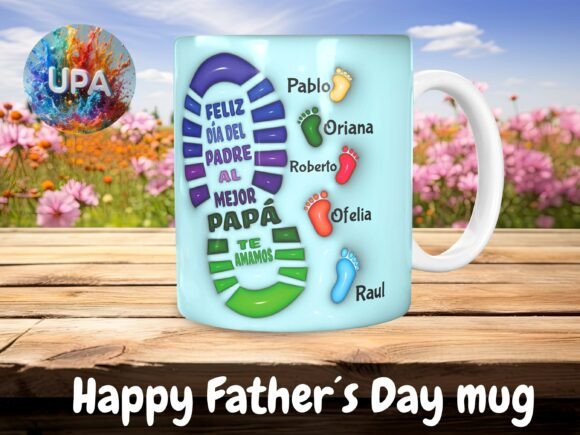 3D Happy Father’s Day Mug: A Guide to Sublimation Design and Application