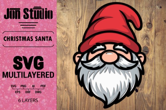 Bringing Holiday Magic to Life: A Guide to 3D Christmas Gnome Layered SVG Papercraft