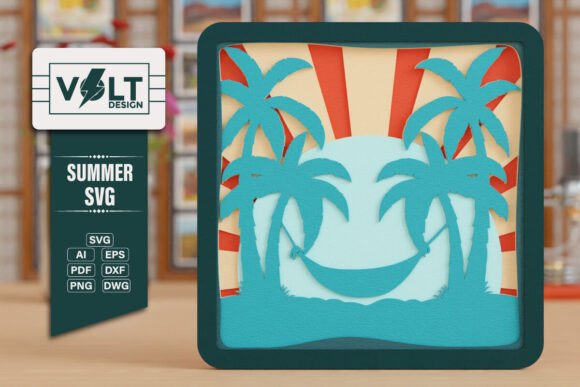 Bringing Summer to Life with 3D Beach SVG Designs
