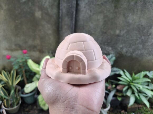 Cute Igloo House 3D Printable STL
