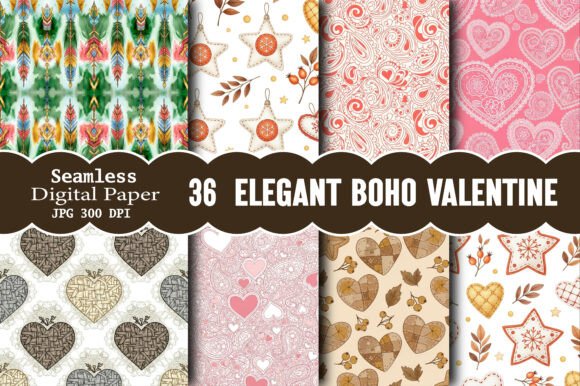 Elegant Boho Valentine Seamless Design: A Practical Evaluation