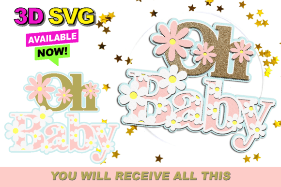 Elevate Designs with 3D SVG Assets