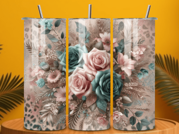 Evaluating the 3D Rose Leopard Print Tumbler Wrap for Sublimation Projects