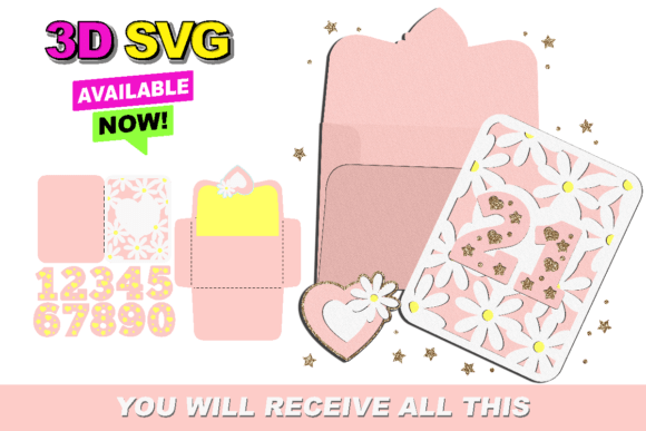 Evaluating the Daisies Card and Envelope 3D SVG for Precision Crafting