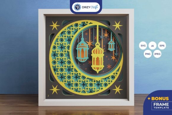 Islamic Lantern 3D Layered Paper Cut: A Guide to Design, Assembly, and Decorative Value