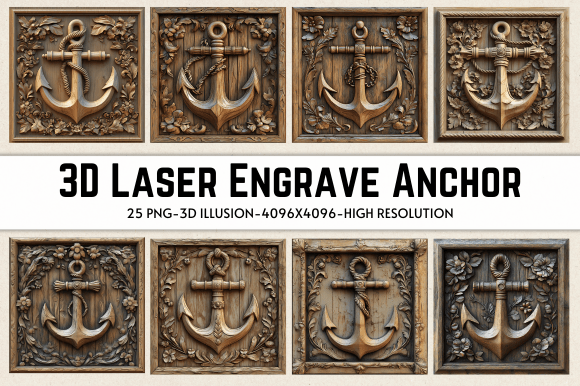 Mastering 3D Laser Engrave Anchor Designs