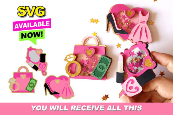 Mastering Dimensional Crafts with Pink Doll Stickers 3D SVG