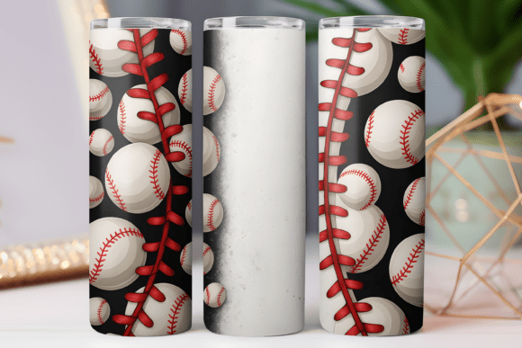 Mastering the 3D Baseball Tumbler Wrap for 20oz Skinny Tumblers