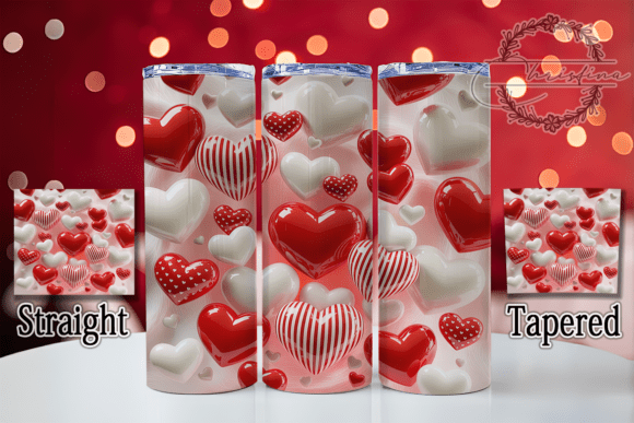 Transforming Drinkware with 3D Romantic Valentine Hearts: A Guide to Digital Tumbler Designs