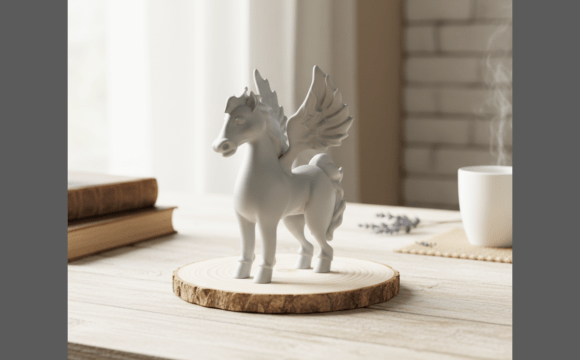 Unlocking Creativity with the Horse with Wings 3d Stl Print File